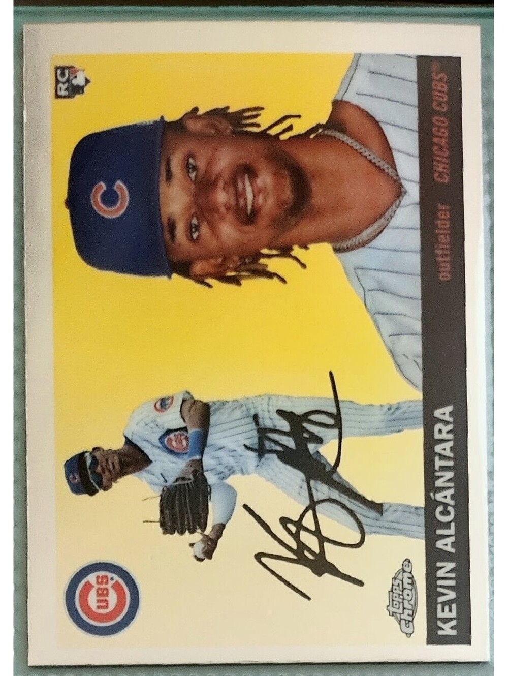 2025 Topps Chrome Platinum Anniversary Kevin Alcántara ROOKIE #287